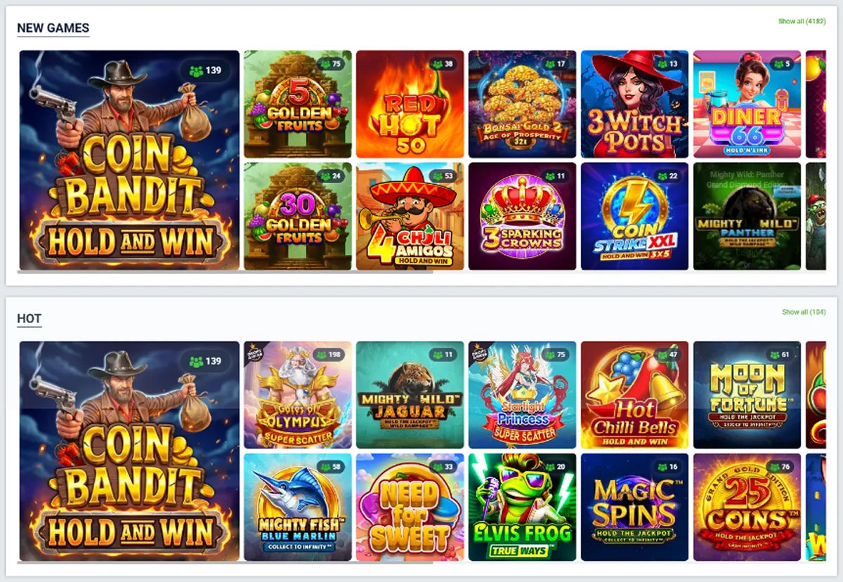 20Bet Nove Igralne Avtomate
